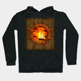 Sailboat Sunset Hoodie